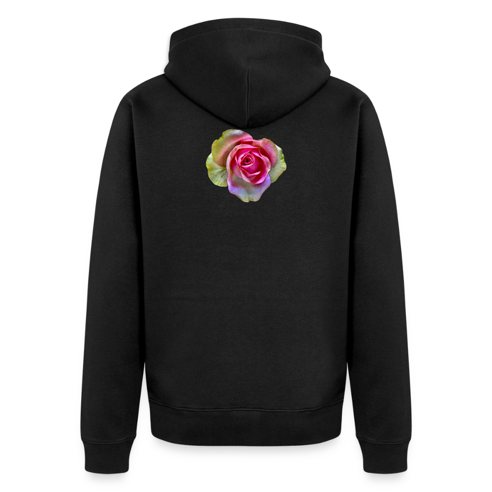 Organic Zip Hoodie ::::: ::: - black
