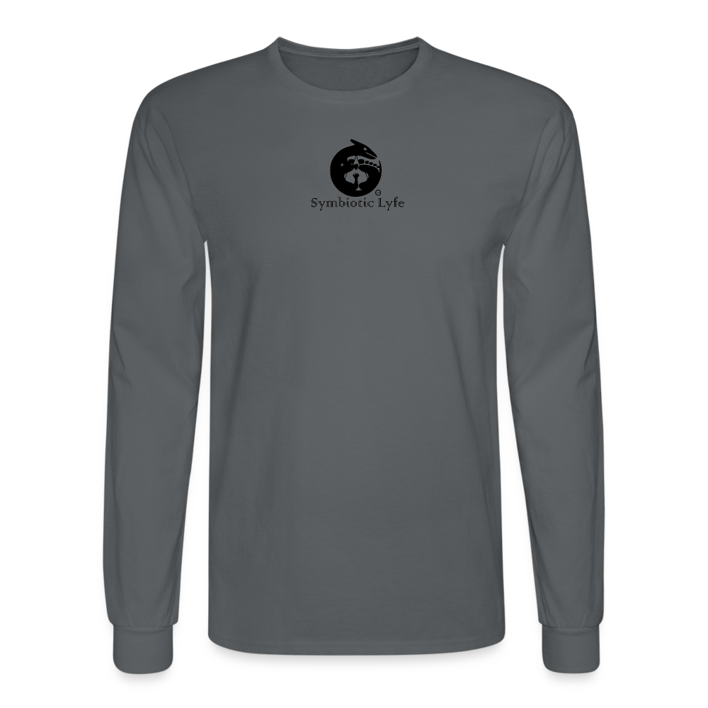 Question Long Sleeve T-Shirt - charcoal