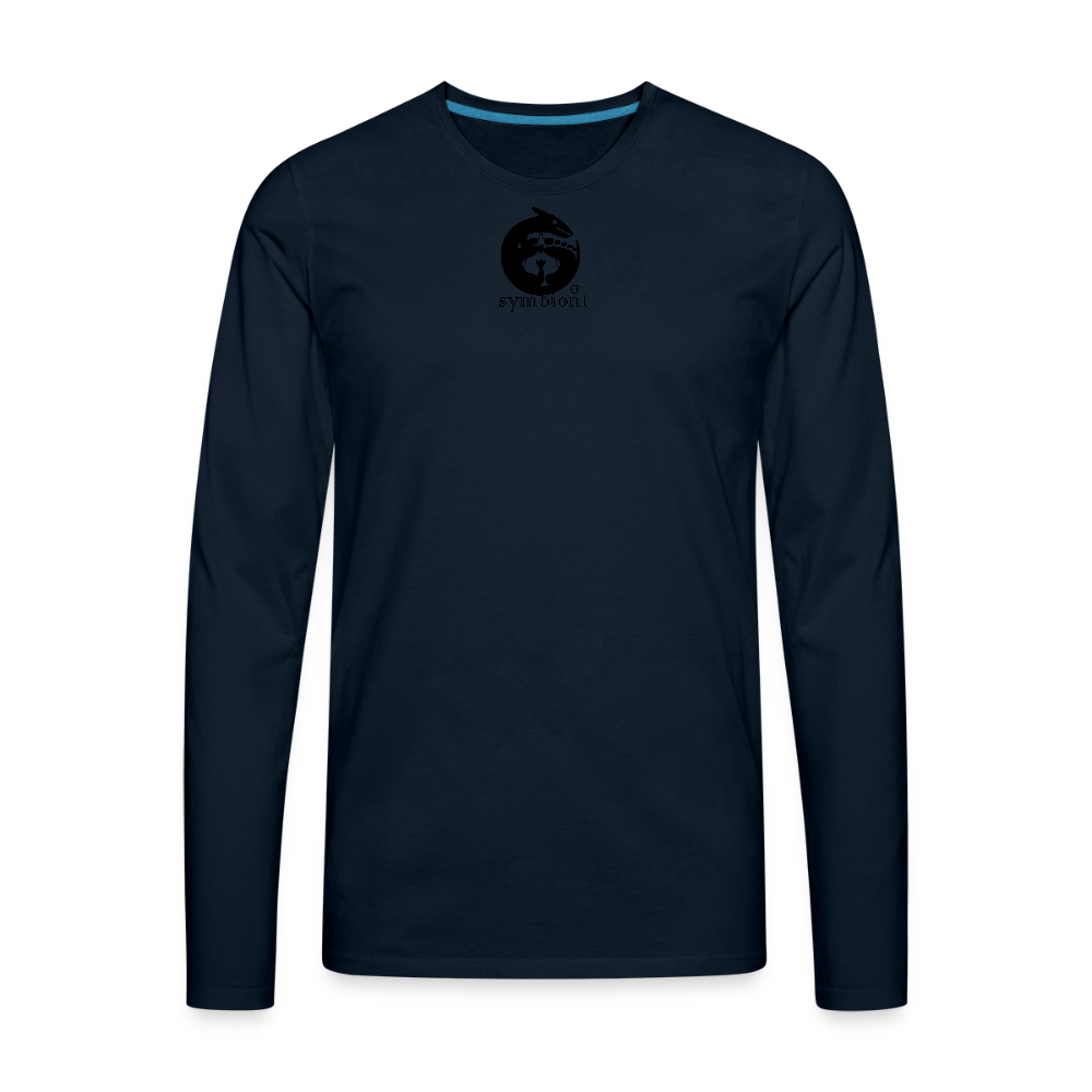 Long Sleeve T - deep navy