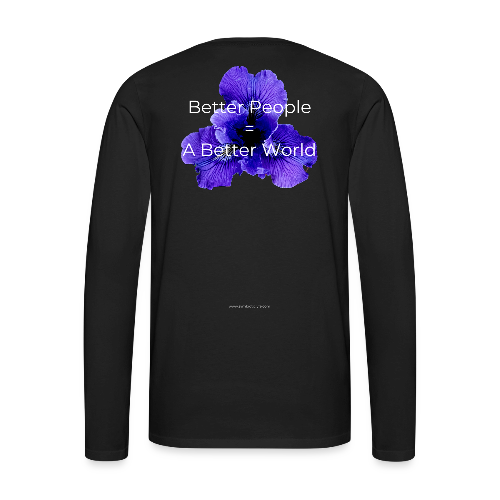 Men's Style Premium Long Sleeve - black