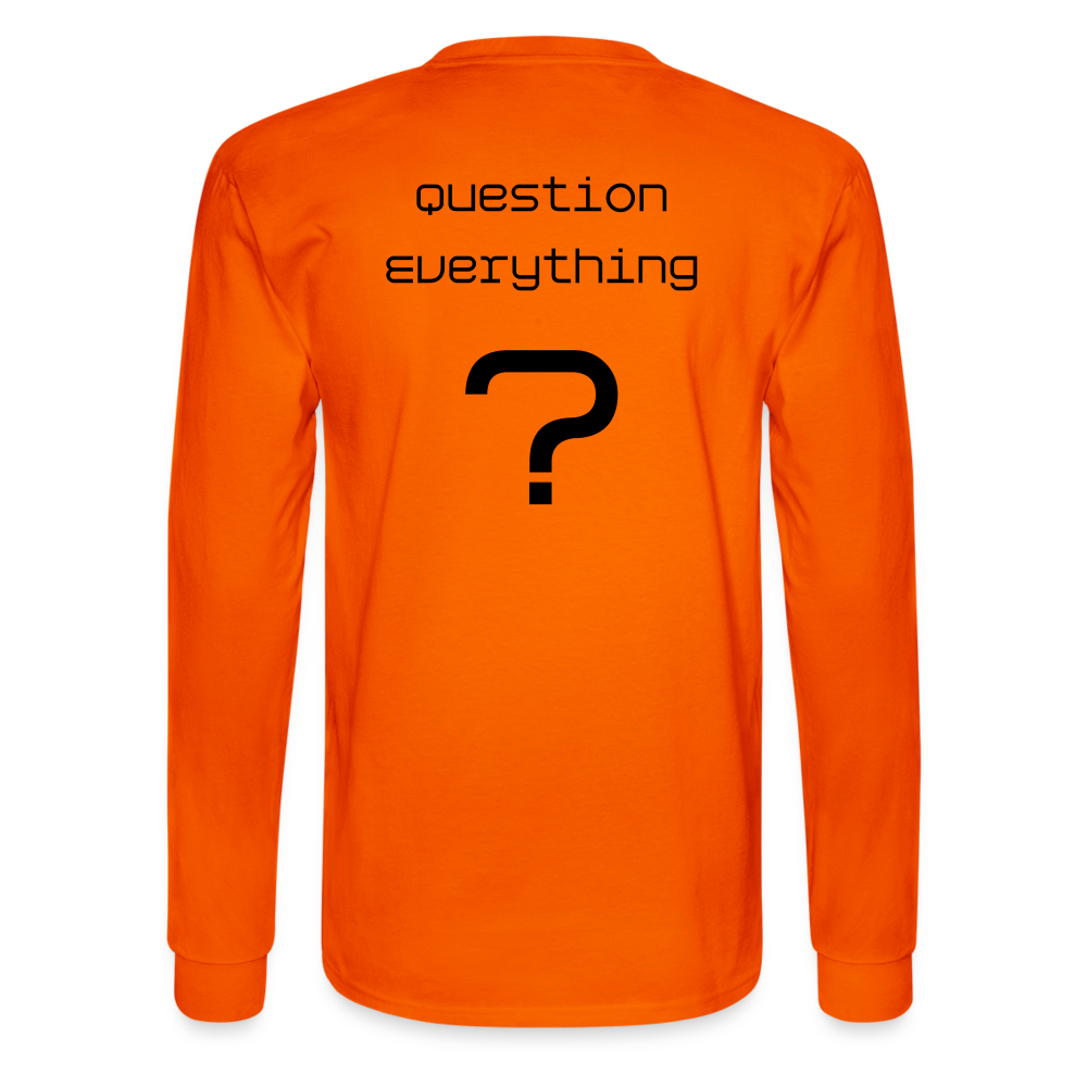 Question Long Sleeve T-Shirt - orange