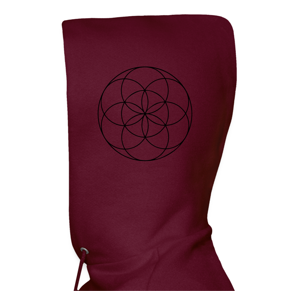 Universe within Hoodie - burgundy