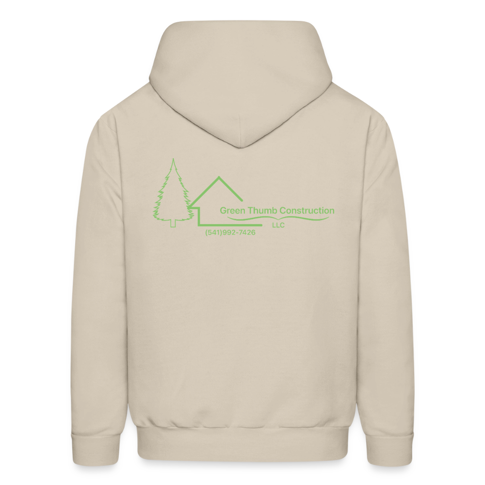Green Thumb Construction Hoodie - Sand