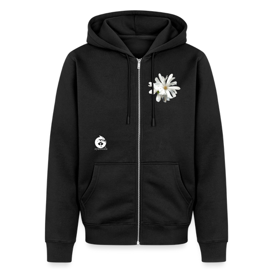 Organic Zip Hoodie ::::: ::::: :: - black