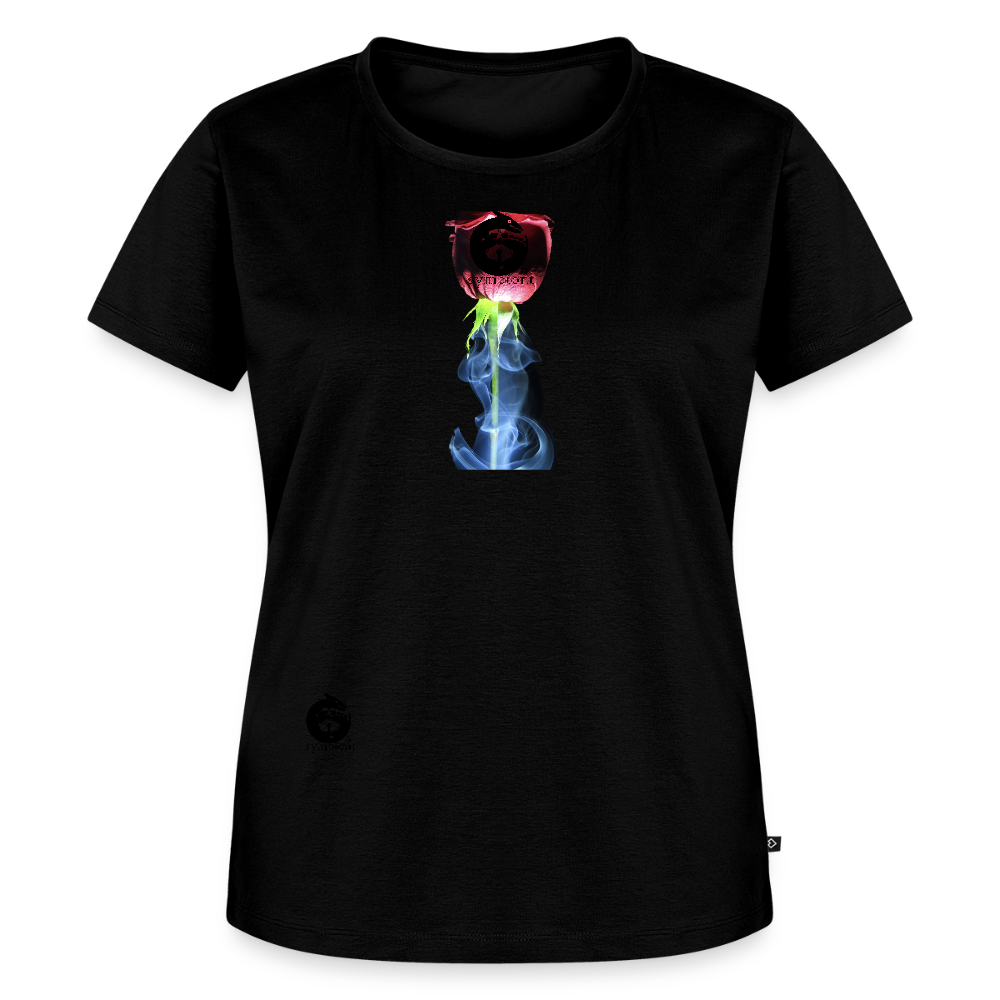 Smoke & Roses  ::: Women's Style T - black