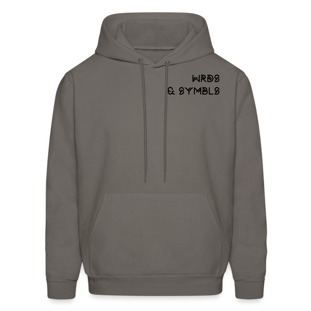 WRDS & SYMBLS Hoodie - asphalt gray