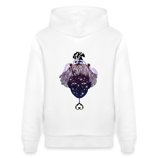 Universe within - Organic Hoodie - white
