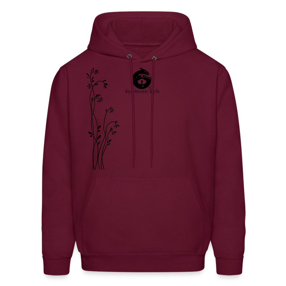 Universe within Hoodie - burgundy