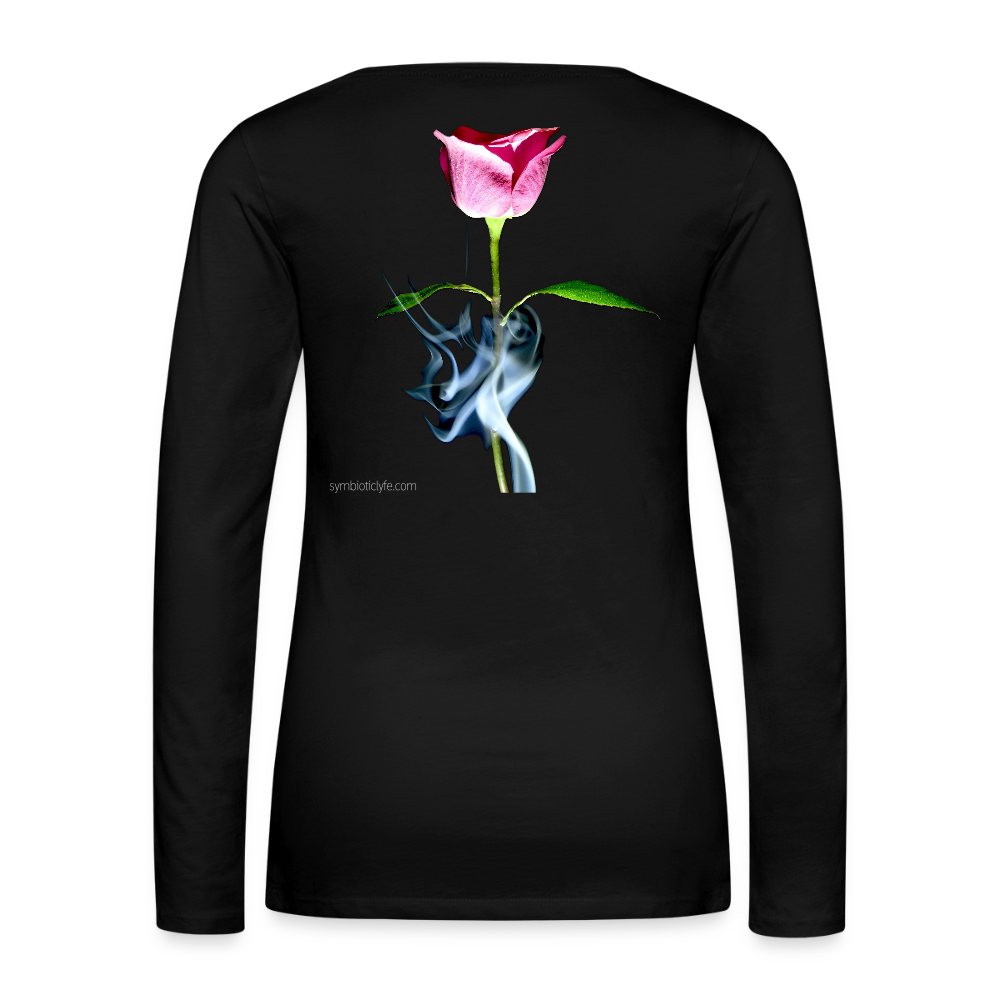 Smoke & Roses :::::  :  Women's Style Long Sleeve - black