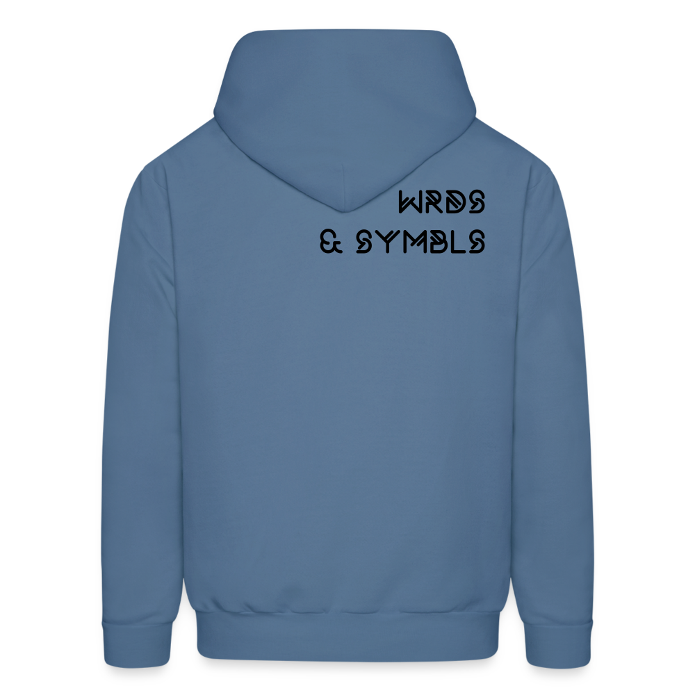 WRDS & SYMBLS Hoodie - denim blue