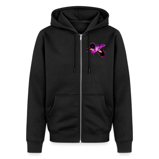 Organic Zip Hoodie ::::: ::::: - black