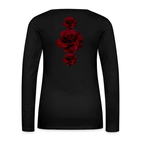 Capitalism :::::  : Women's Style Premium Long Sleeve - black