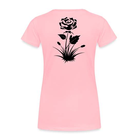 ROSE - Womens Organic T - pink