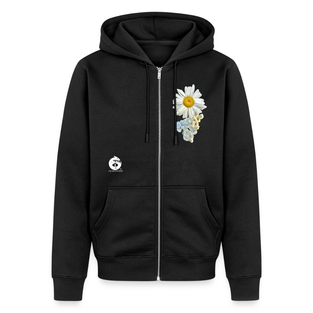Capitalism ::::: ::: Organic Zip Hoodie - black