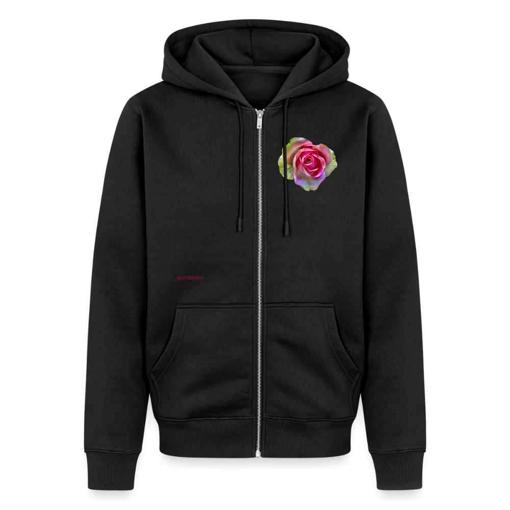 Organic Zip Hoodie ::::: ::: - black