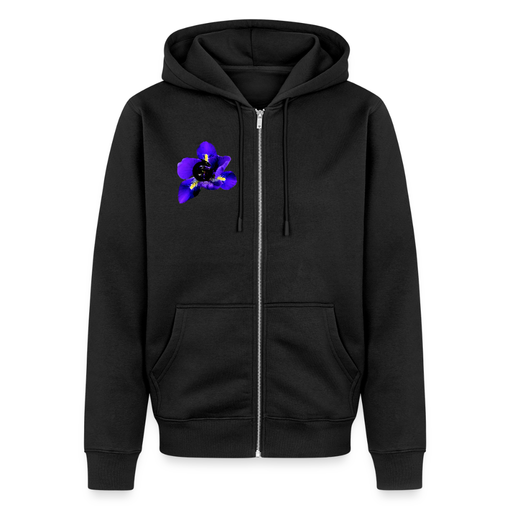 Organic Zip Hoodie :::::  : - black