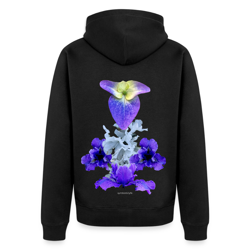 Capitalism  ::::: Organic Zip Hoodie - black