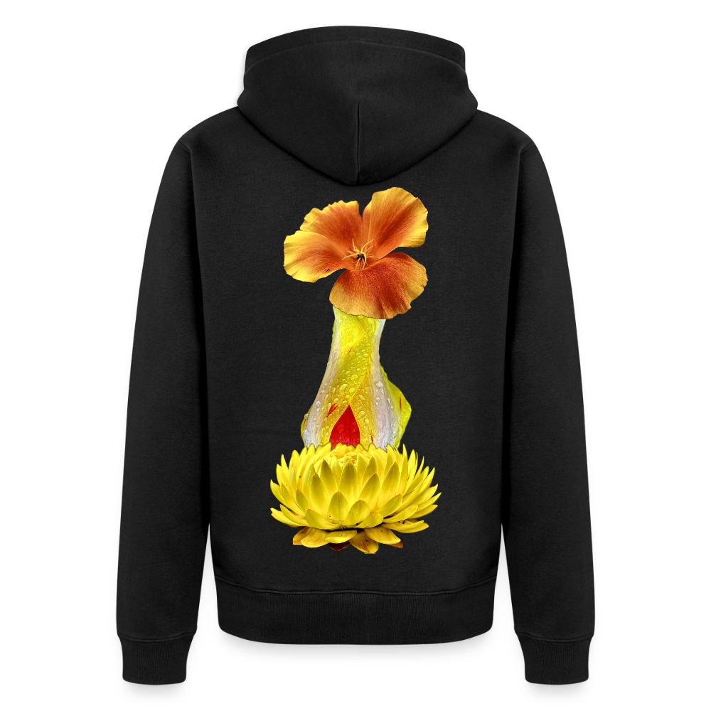 Capitalism :::: Organic Zip Hoodie - black