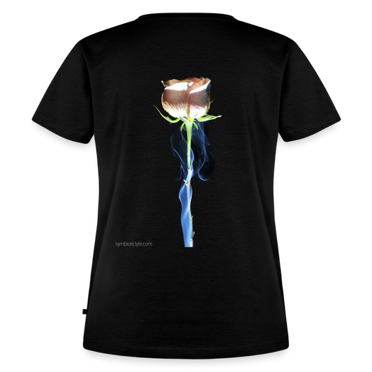 Smoke & Roses ::::  Women's Style T - black