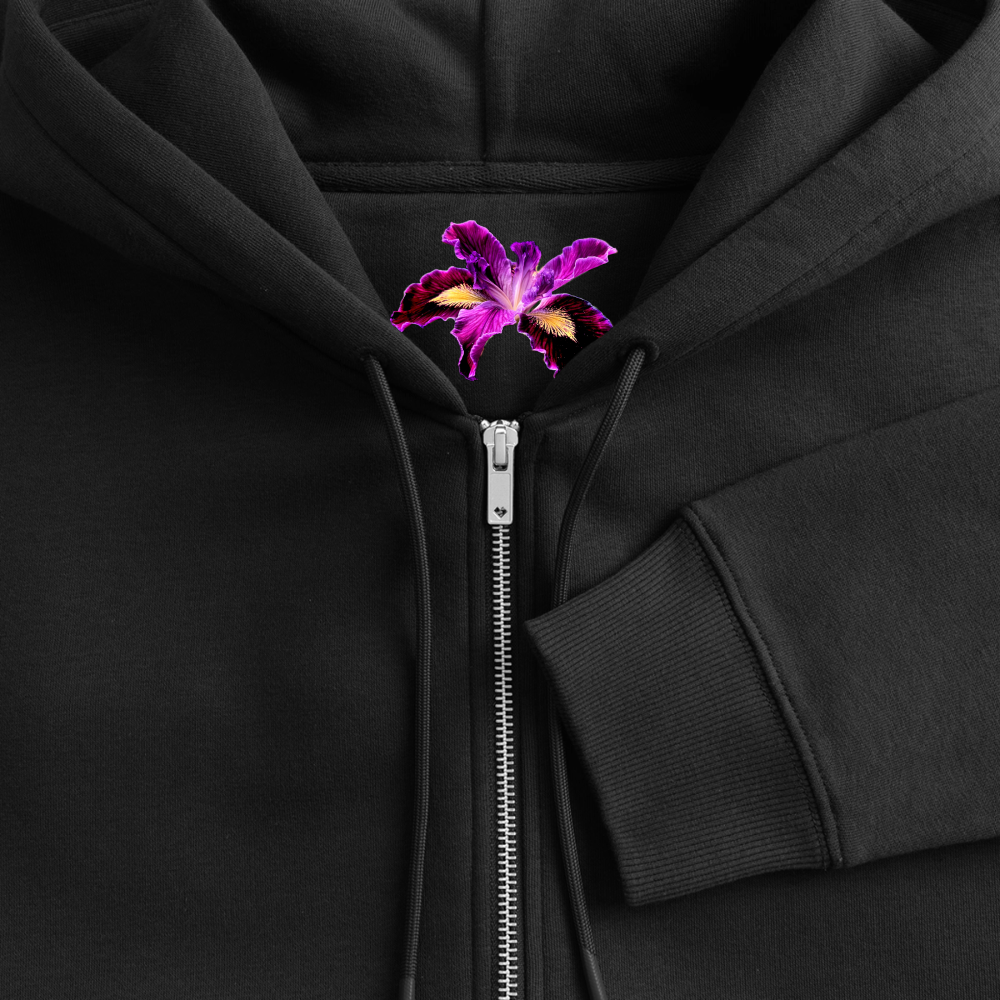 Capitalism :: Organic Zip Hoodie - black