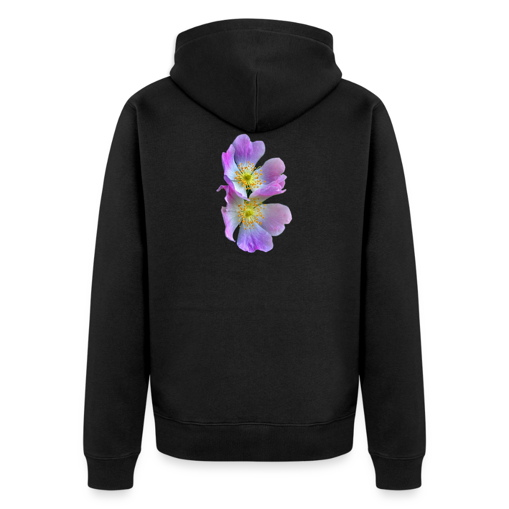 Organic Zip Hoodie :::::  ::: - black