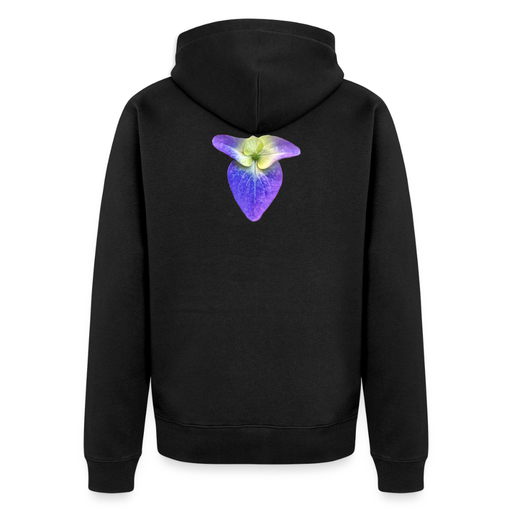 Organic Zip Hoodie ::::: ::::: ::::: - black