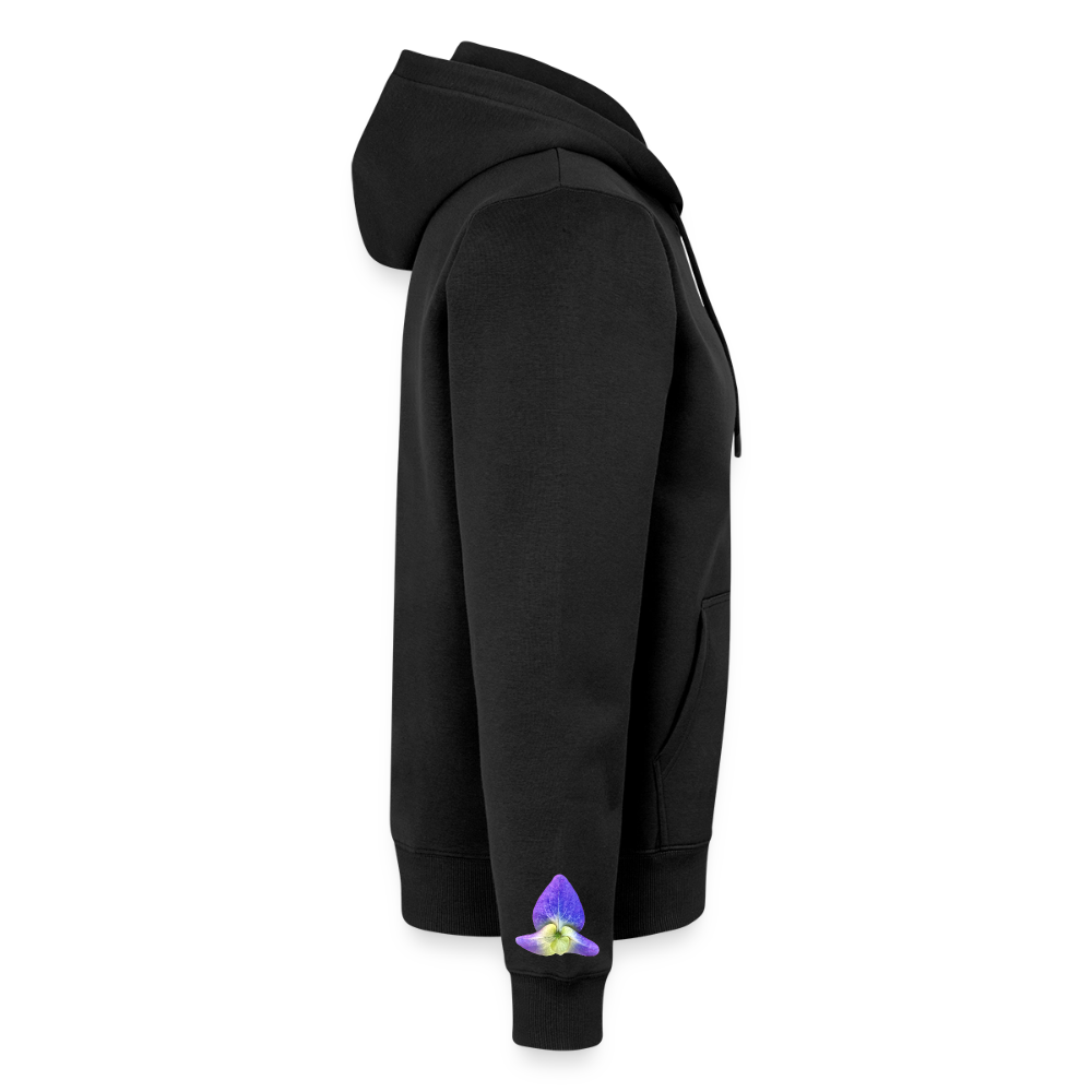 Organic Zip Hoodie ::::: ::::: ::::: - black