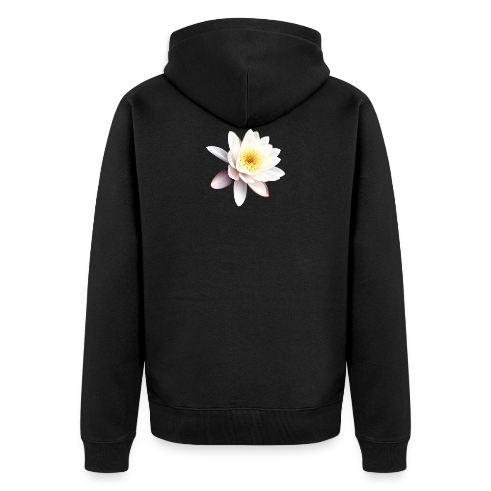 Organic Zip Hoodie ::::: ::::: ::: - black