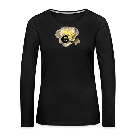 Women's Premium Long Sleeve :: - black