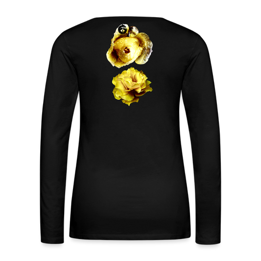 Capitalism : Women's Style Premium Long Sleeve - black