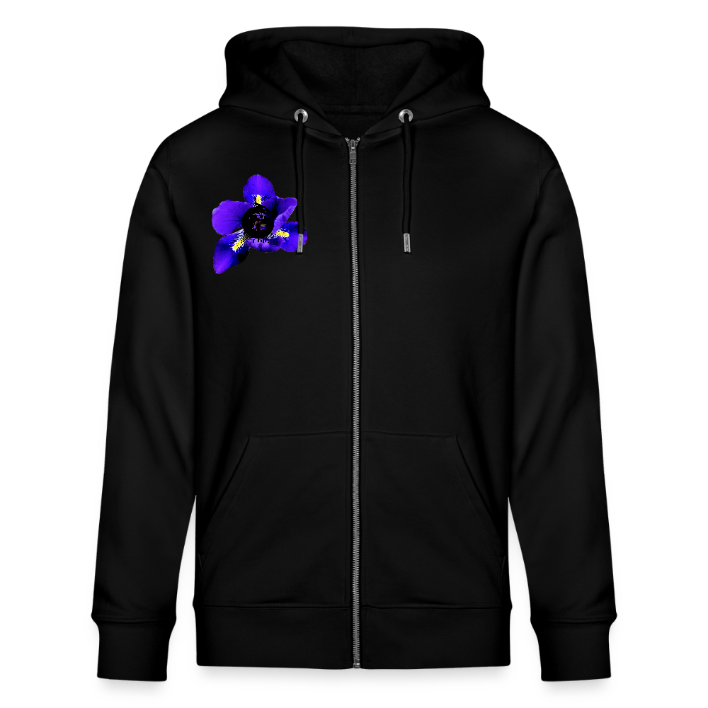 Organic Zip Hoodie :::::  : - black
