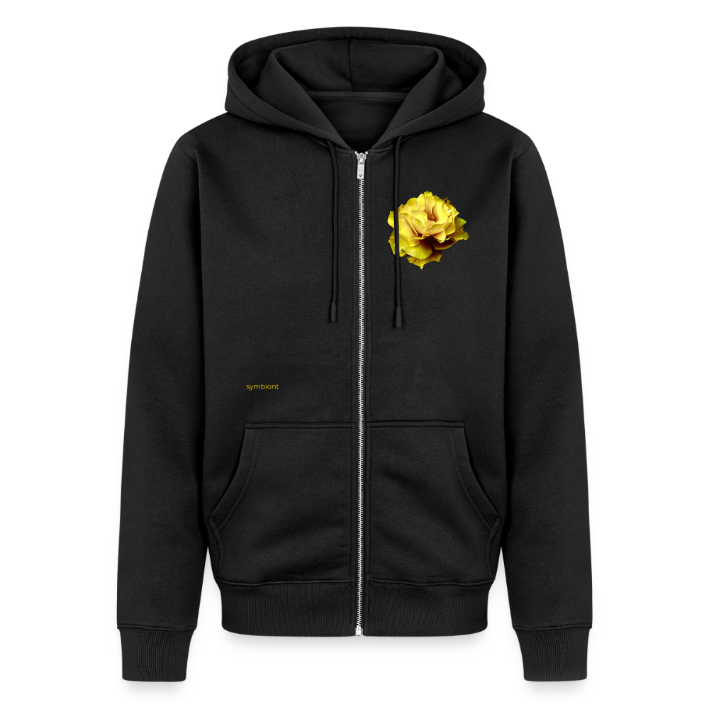 Organic Zip Hoodie ::::: ::::: :::: - black