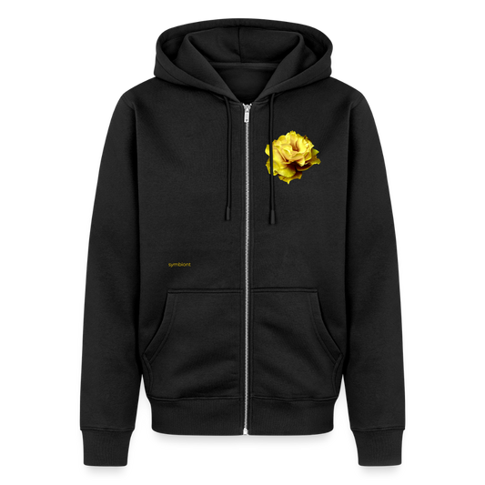 Organic Zip Hoodie ::::: ::::: :::: - black
