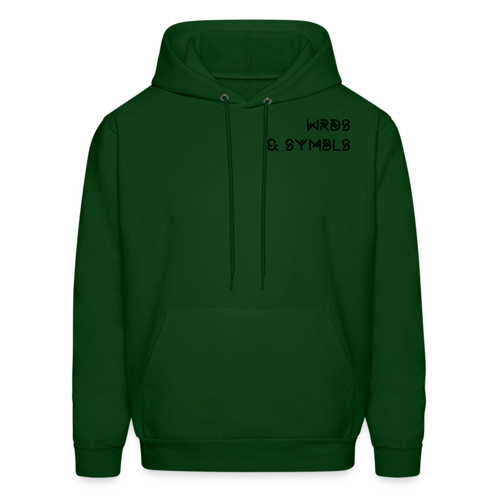 WRDS & SYMBLS Hoodie - forest green