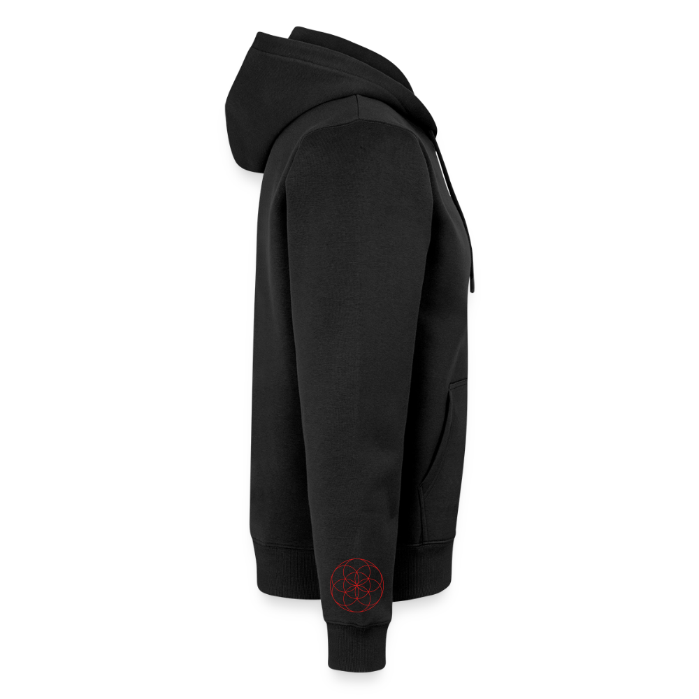 EVOLVE :::: Organic Zip Hoodie - black