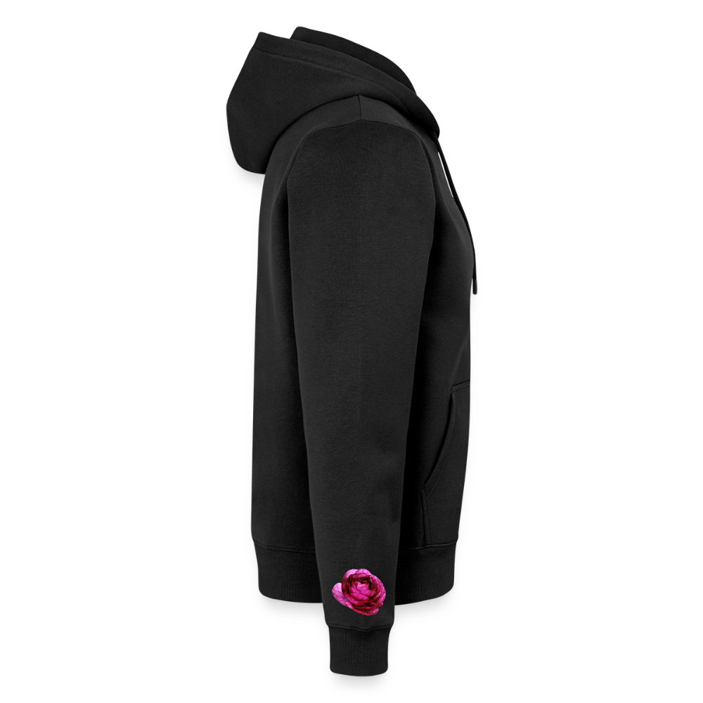 Organic Zip Hoodie ::: - black