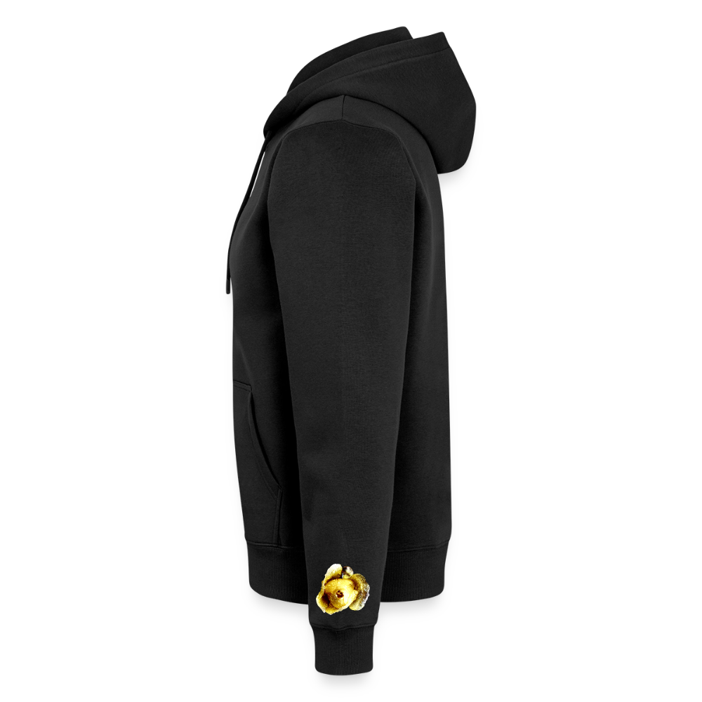 Organic Zip Hoodie :::::  : - black